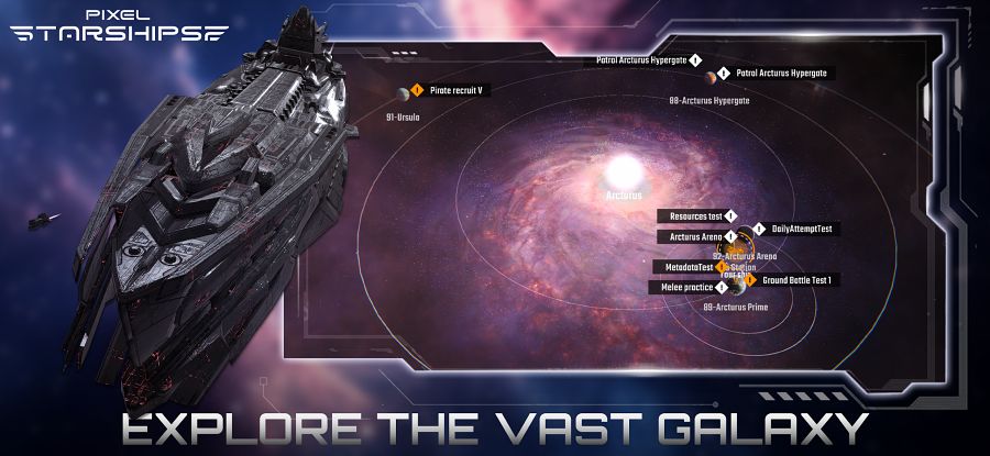 Pixel Starships 2 เกมมือถือ RPG ผสมผสาน RTS บริหารยานอวกาศและวางแผนกลยุทธ์ 8 Pixel Starships 2 Announced