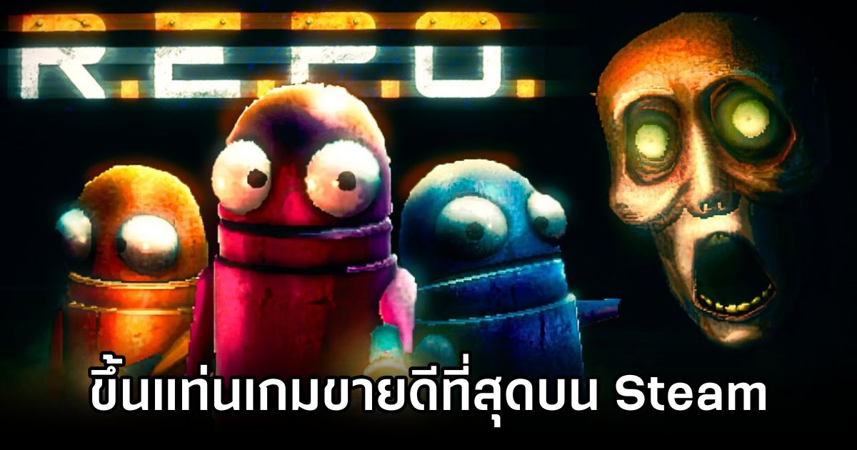 R.E.P.O. Tops Steam Sales 2025 0M