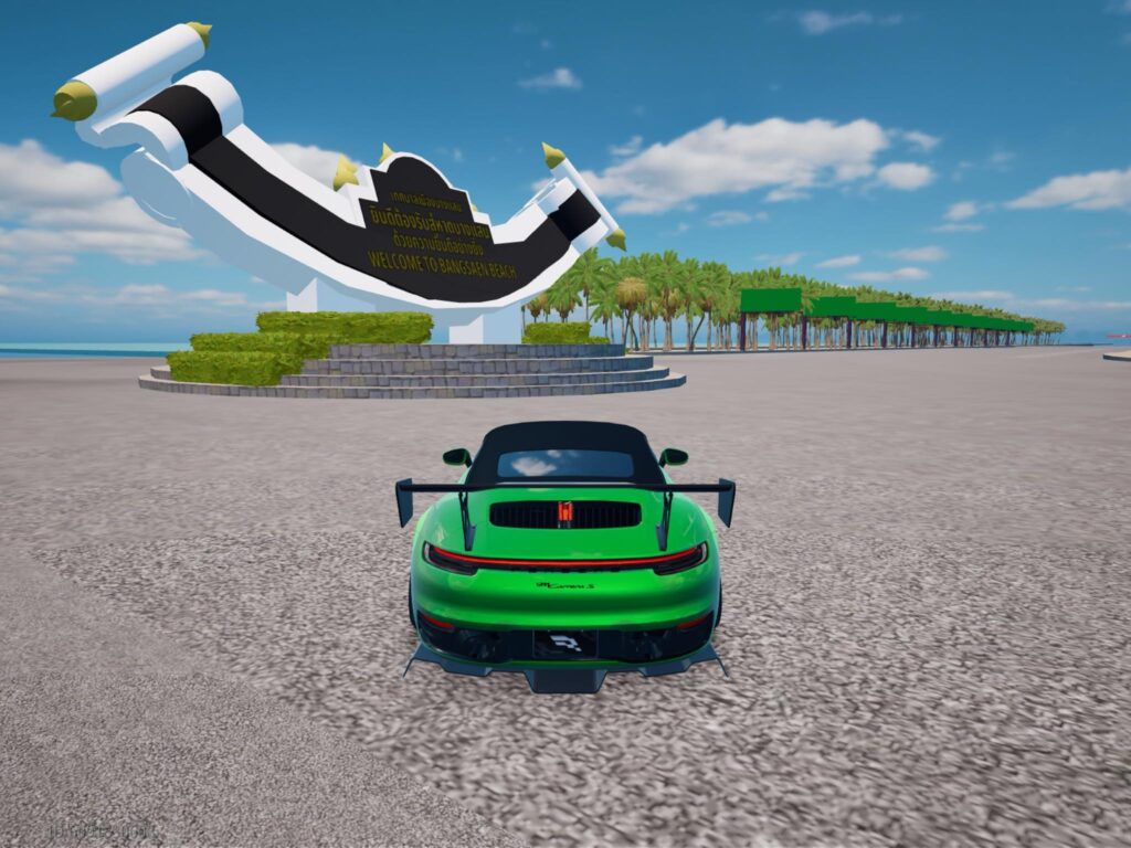 แฟนเกม Racing Master ชาวไทยกำลังสร้างแมป 'หาดบางแสน' ลงในเกม 3 Racing Master
