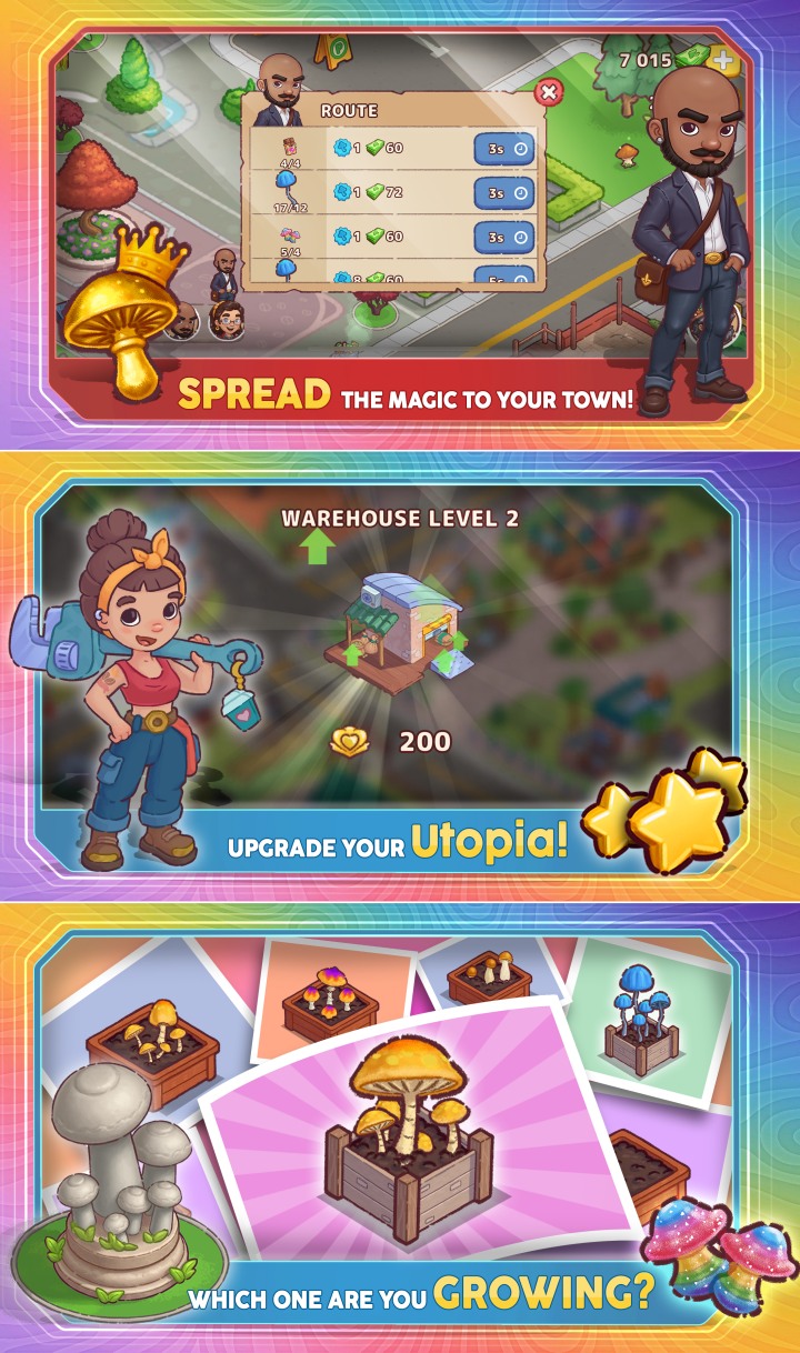 Shroomtopia เปิดให้ลงทะเบียนล่วงหน้าบนสโตร์ไทยแล้ว 5 Shroomtopia