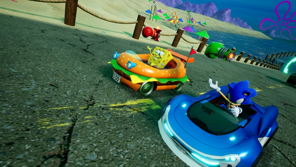 SpongeBob จะลงสนามแข่ง! ในโซนิคเรซซิง ซิ่งทะยานข้ามโลก 8 SpongeBob จะลงสนามแข่ง! ในโซนิคเรซซิง ซิ่งทะยานข้ามโลก