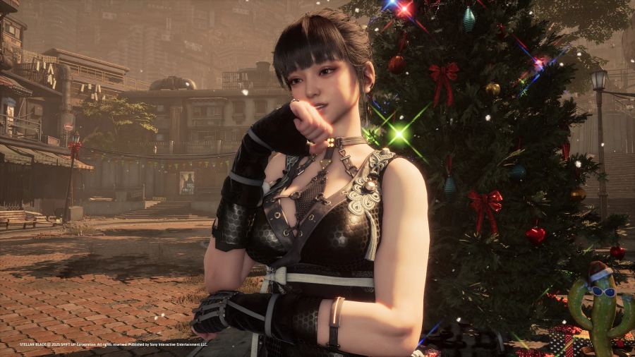 ม็อดเปลี่ยนหน้า Eve ใน Stellar Blade ให้กลายเป็น Scarlet จาก NIKKE 5 Stellar Blade EVE Scarlet Head