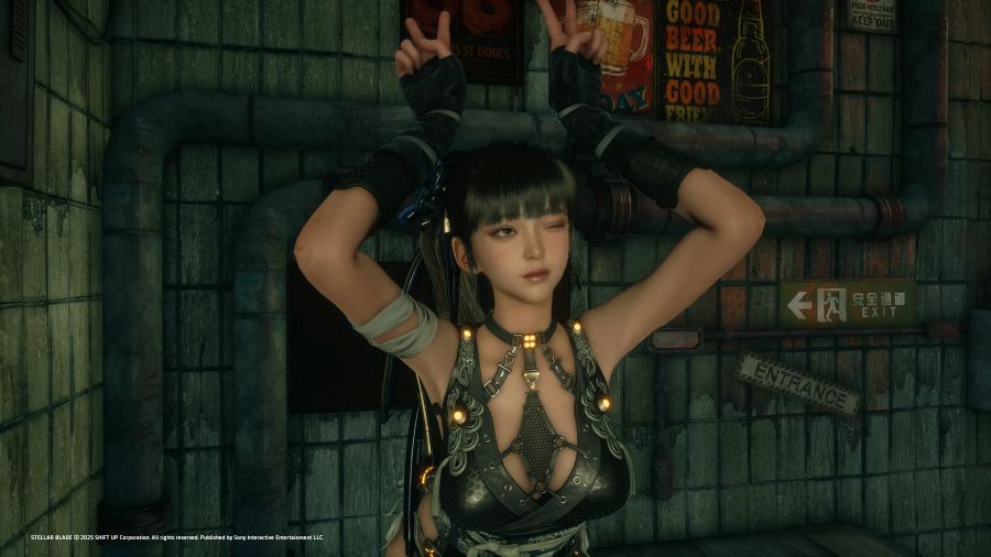 ม็อดเปลี่ยนหน้า Eve ใน Stellar Blade ให้กลายเป็น Scarlet จาก NIKKE 7 Stellar Blade EVE Scarlet Head