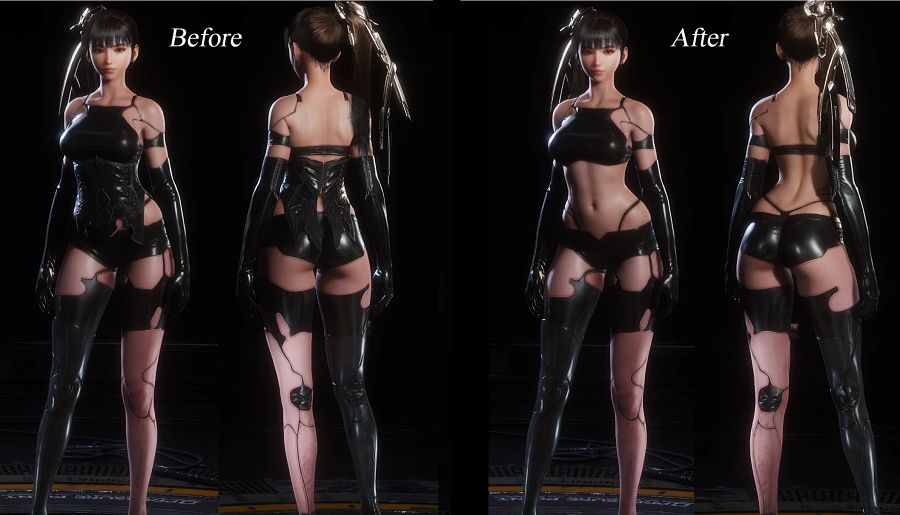 รวมม็อดชุดเซ็กซี่ชอง Eve ใน Stellar Blade (อัปเดต 14 มิ.ย. 2025) 4 Stellar Blade Sexy Dress Mods