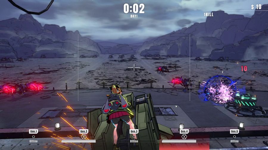 TurretGirls เกม Rail Shooter ติดเรทกับสาวพร้อมป้อมปืนคู่ใจ 2 TurretGirls Announced 0M