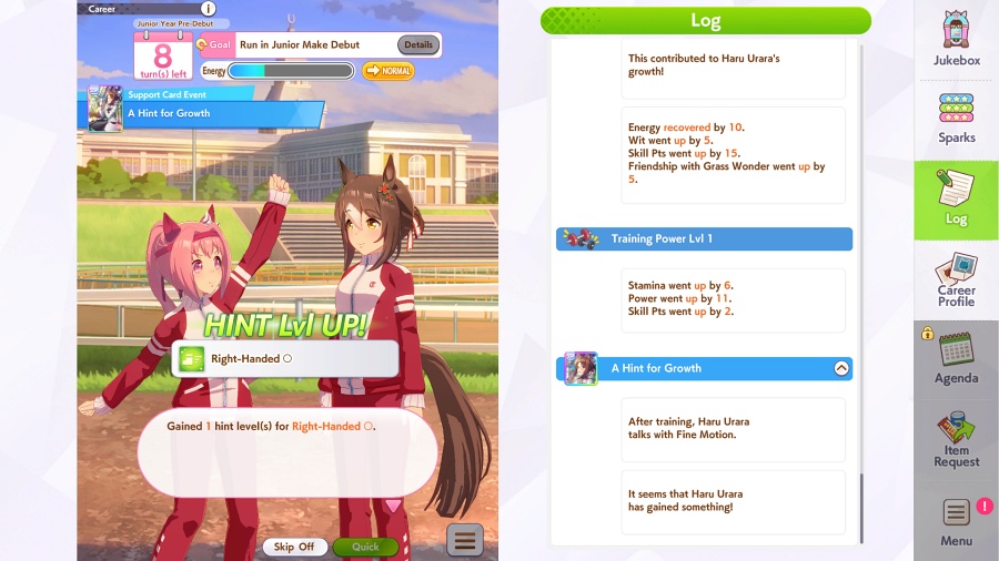 ข้อมูลเบื้องต้นในการเล่นโหมด Career ใน Umamusume: Pretty Derby 4 Umamusume Pretty Derby Career Tips