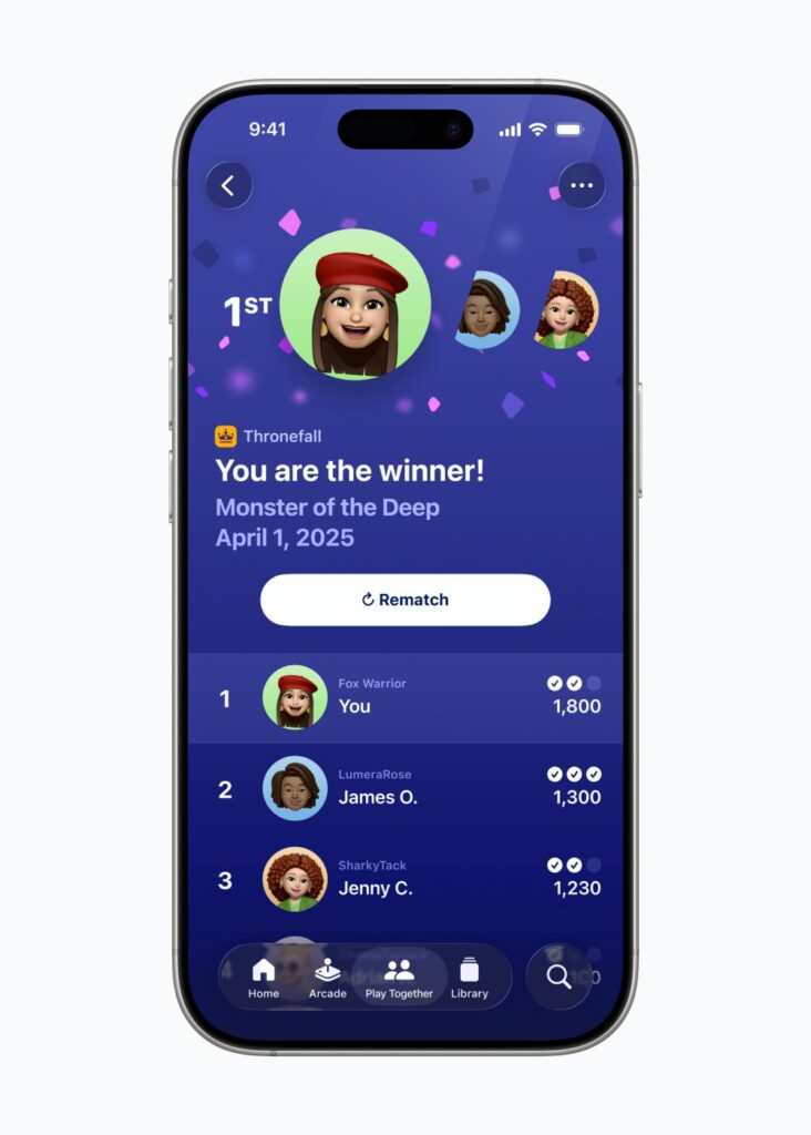 ขอแนะนำแอป Apple Games