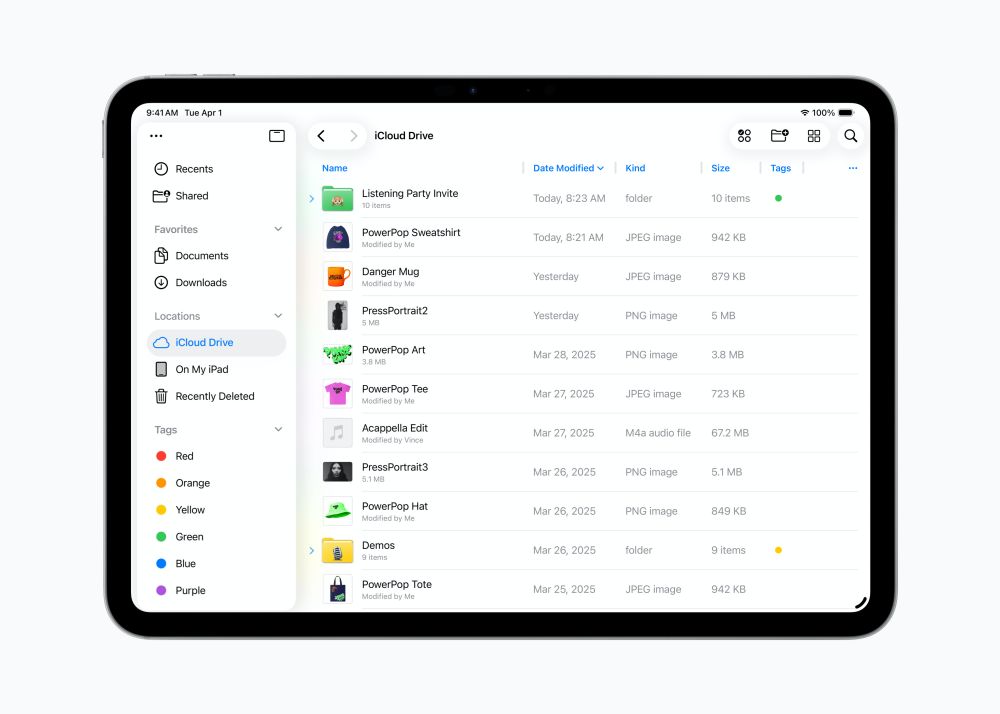 iPadOS 26 เปิดตัวคุณสมบัติใหม่ๆ อันทรงพลังที่จะยกระดับความสามารถและความอเนกประสงค์ของ iPad ไปอีกขั้น 11 iPadOS 26 เปิดตัวคุณสมบัติใหม่ๆ อันทรงพลังที่จะยกระดับความสามารถและความอเนกประสงค์ของ iPad ไปอีกขั้น