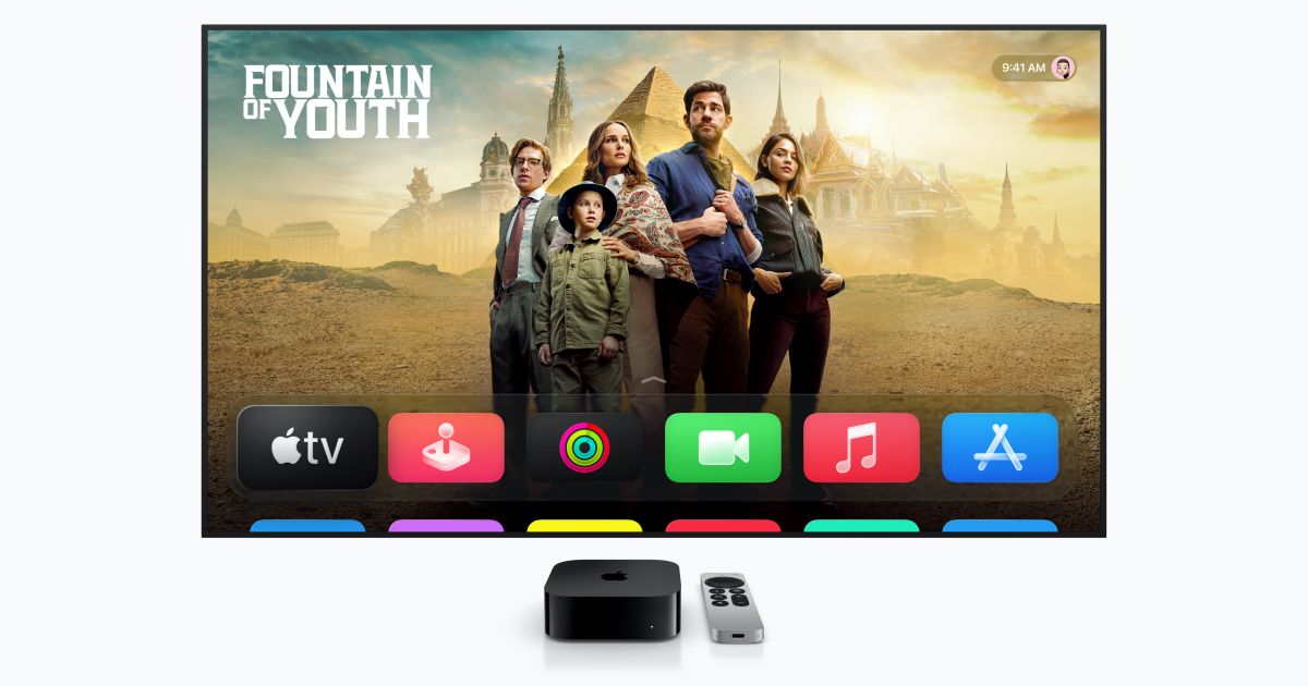 Apple TV มาในดีไซน์ใหม่อันสวยงาม พร้อมยกระดับประสบการณ์ความบันเทิงในบ้านคุณ 1 Apple TV มาในดีไซน์ใหม่อันสวยงาม พร้อมยกระดับประสบการณ์ความบันเทิงในบ้านคุณ