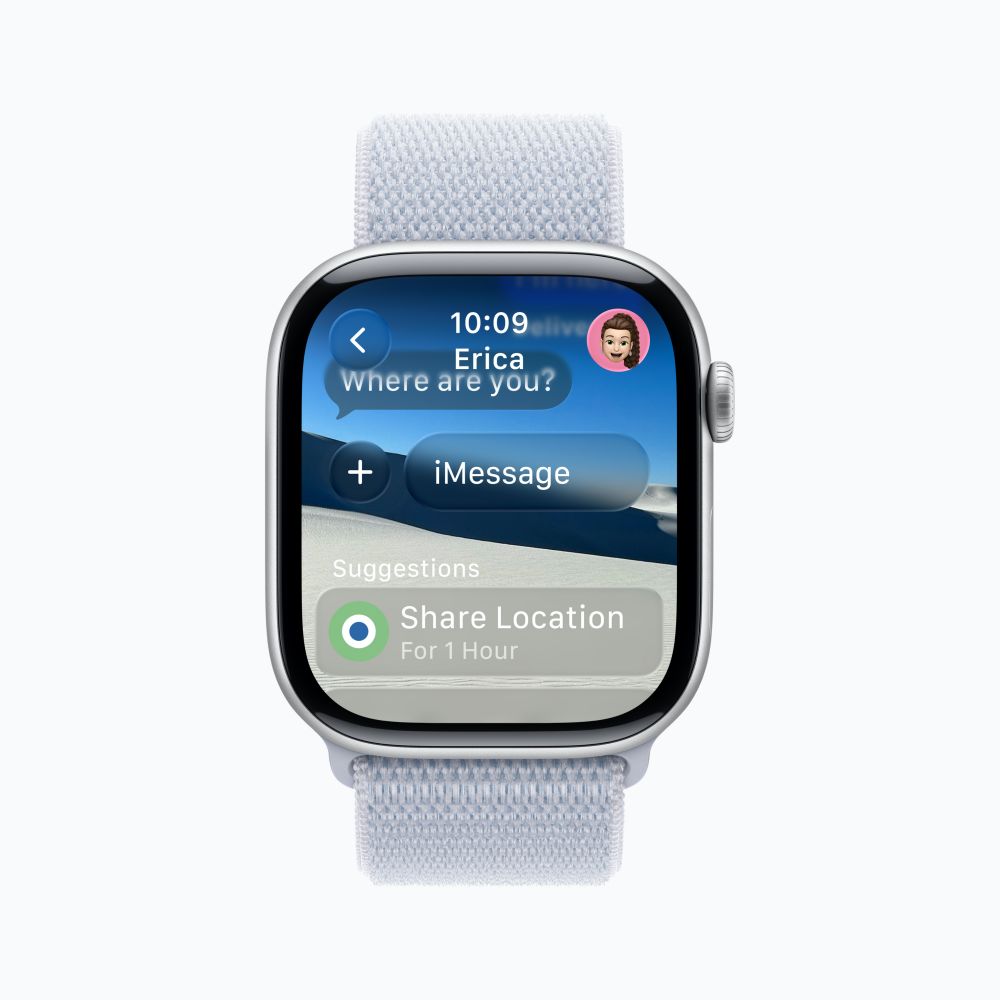watchOS 26 มอบทางเลือกในการปรับแต่งที่หลากหลายยิ่งขึ้นเพื่อให้ผู้ใช้แอ็คทีฟ มีสุขภาพดี และต่อติดกับทุกเรื่องอยู่เสมอ 8 watchOS 26 มอบทางเลือกในการปรับแต่งที่หลากหลายยิ่งขึ้นเพื่อให้ผู้ใช้แอ็คทีฟ มีสุขภาพดี และต่อติดกับทุกเรื่องอยู่เสมอ