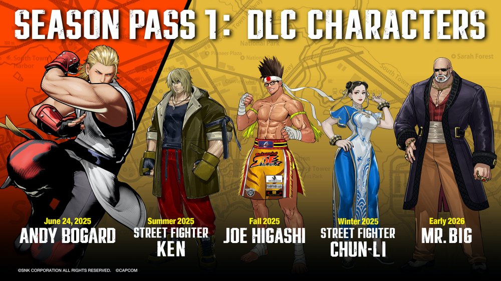 ANDY BOGARD นักสู้ DLC ลำดับแรกใน FATAL FURY: City of the Wolves 11 ANDY BOGARD นักสู้ DLC ลำดับแรกใน FATAL FURY: City of the Wolves
