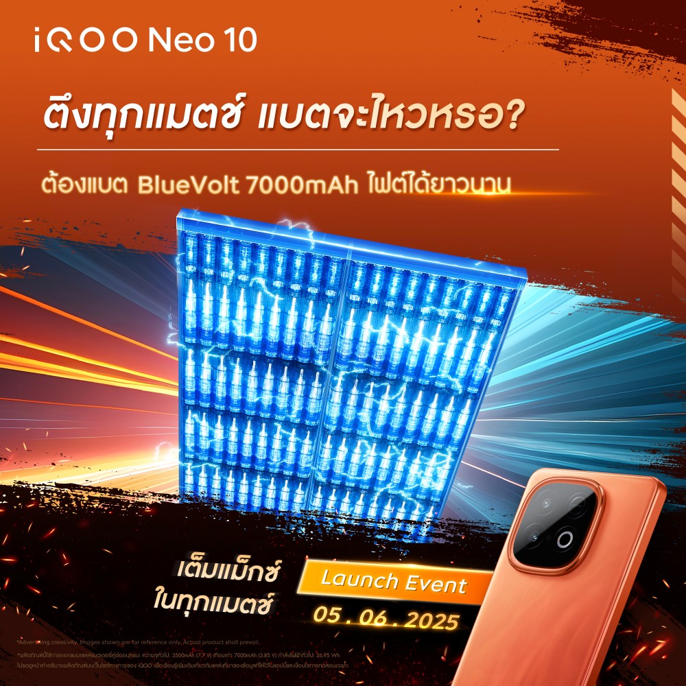 5 เหตุผลที่สายเกมเมอร์ต้องมี iQOO Neo 10