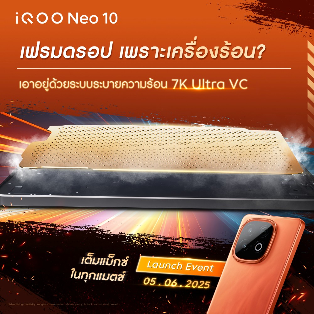 5 เหตุผลที่สายเกมเมอร์ต้องมี iQOO Neo 10