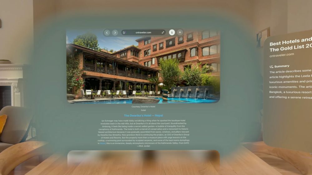 visionOS 26 เปิดตัวประสบการณ์เชิงมิติพื้นที่แบบใหม่อันทรงพลังสำหรับ Apple Vision Pro