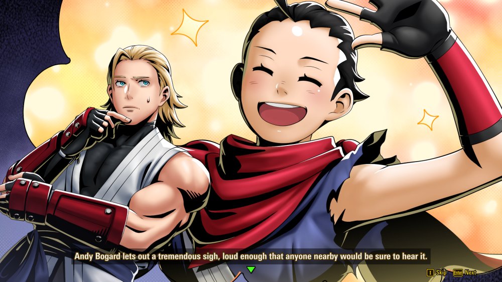 ANDY BOGARD นักสู้ DLC ลำดับแรกใน FATAL FURY: City of the Wolves 9 ANDY BOGARD นักสู้ DLC ลำดับแรกใน FATAL FURY: City of the Wolves
