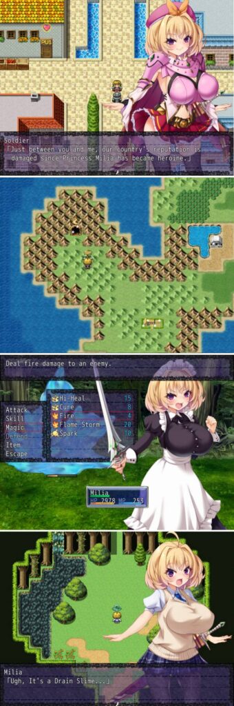 ออกผจญภัยไปกับเจ้าหญิงทรงโตใน Brave Princess Milia 2 ออกผจญภัยไปกับเจ้าหญิงทรงโตใน Brave Princess Milia