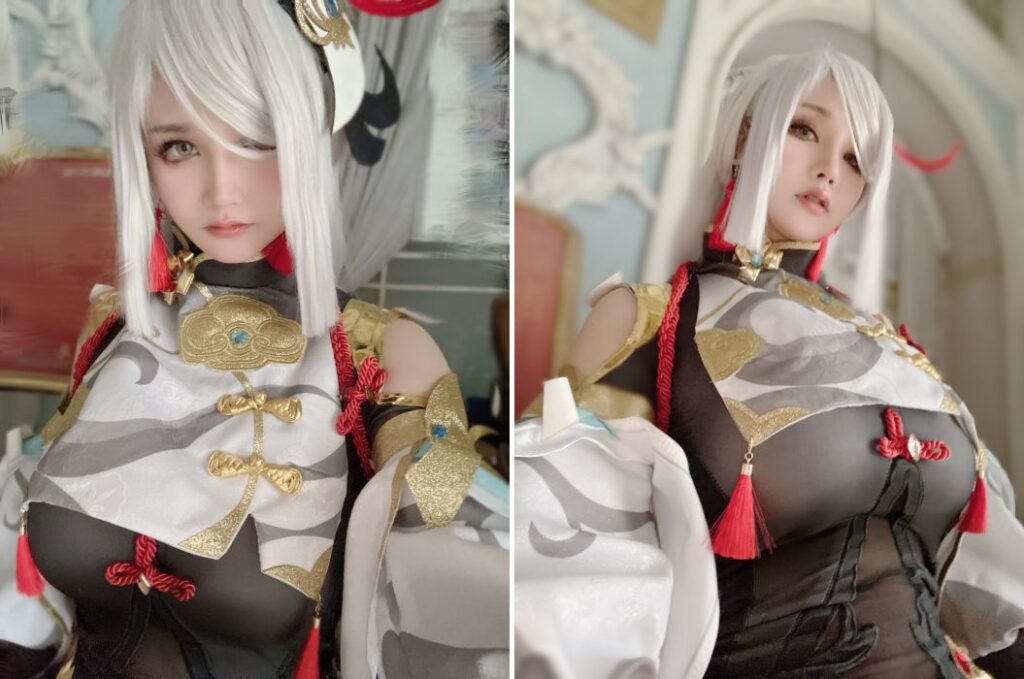 Rissoft344 คอสเพลเยอร์สาวจีนหน้ายุโรปที่มาพร้อมรูปร่างที่น่าอิจฉา
