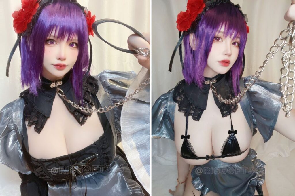 Rissoft344 คอสเพลเยอร์สาวจีนหน้ายุโรปที่มาพร้อมรูปร่างที่น่าอิจฉา