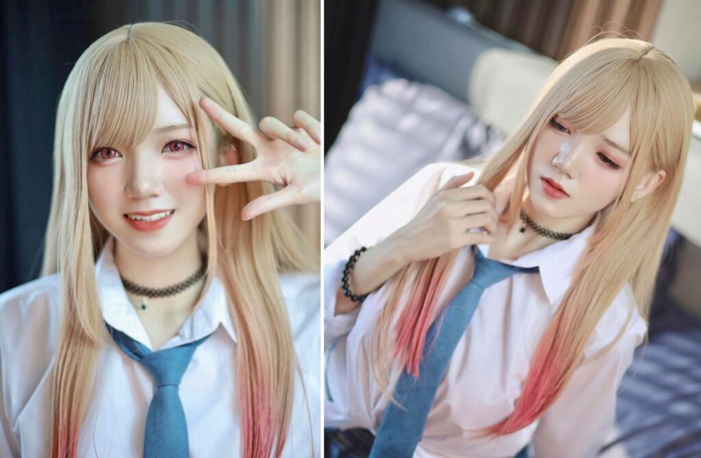 คุณมินเนะ แปลงโฉมเป็น Marin จาก หนุ่มเย็บผ้ากับสาวนักคอสเพลย์ 3 คุณมินเนะ แปลงโฉมเป็น Marin จาก หนุ่มเย็บผ้ากับสาวนักคอสเพลย์