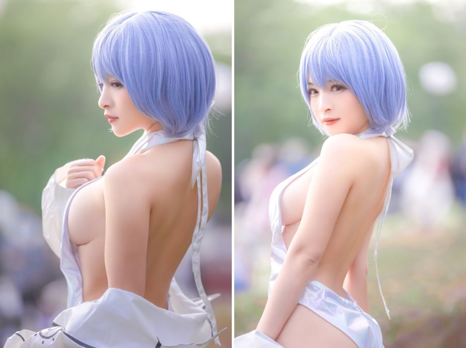 เมื่อ Rei จาก Evangelion สลัด Plugsuit มาใส่ชุดเดรสสุดแซ่บ 2 เมื่อ Rei จาก Evangelion สลัด Plugsuit มาใส่ชุดเดรสสุดแซ่บ