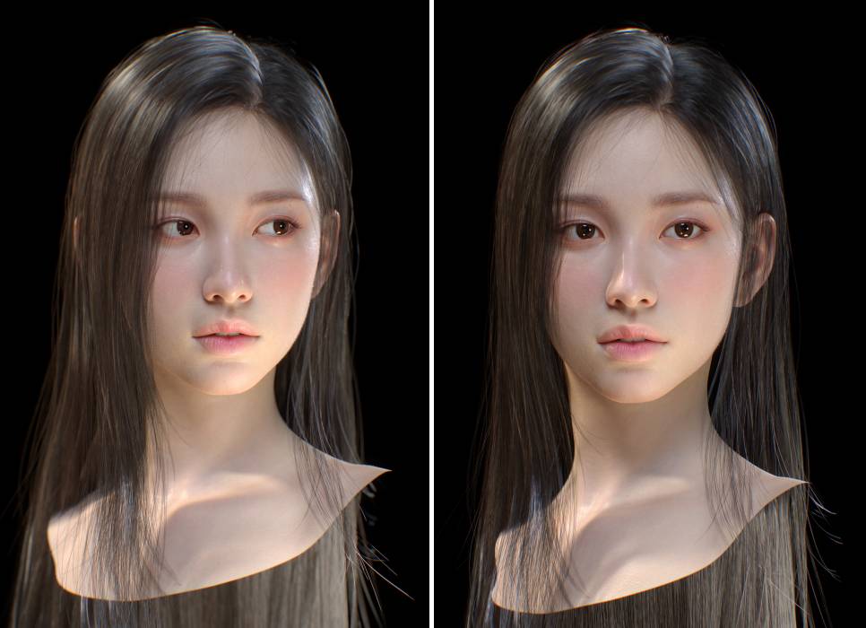 JiU ไอดอลสาวเสมือนจริงจากฝีมือนักออกแบบงาน 3D ชาวเกาหลีใต้ 2 JiU ไอดอลสาวเสมือนจริงจากฝีมือนักออกแบบงาน 3D ชาวเกาหลีใต้