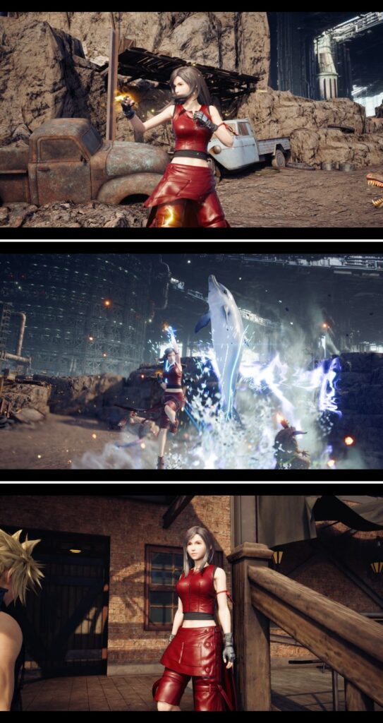 เปลี่ยนชุด Tifa เป็นชุดหนังสีแดงสไตล์ Dissidia FFNT ด้วยม็อด 2 เปลี่ยนชุด Tifa เป็นชุดหนังสีแดงสไตล์ Dissidia FFNT ด้วยม็อด