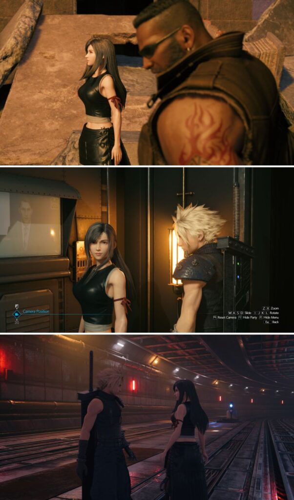 เปลี่ยนชุดของ Tifa ให้กลายเป็นเวอร์ชั่น Advent Children 2 เปลี่ยนชุดของ Tifa ให้กลายเป็นเวอร์ชั่น Advent Children