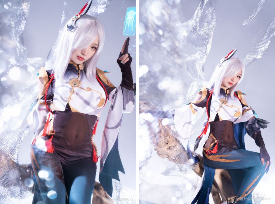 คอสเพลย์ Shenhe สวยงามราวกับหลุดมาจากนิยายจีน 5 คอสเพลย์ Shenhe สวยงามราวกับหลุดมาจากนิยายจีน