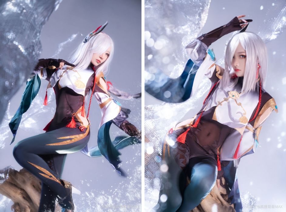 คอสเพลย์ Shenhe สวยงามราวกับหลุดมาจากนิยายจีน 4 คอสเพลย์ Shenhe สวยงามราวกับหลุดมาจากนิยายจีน