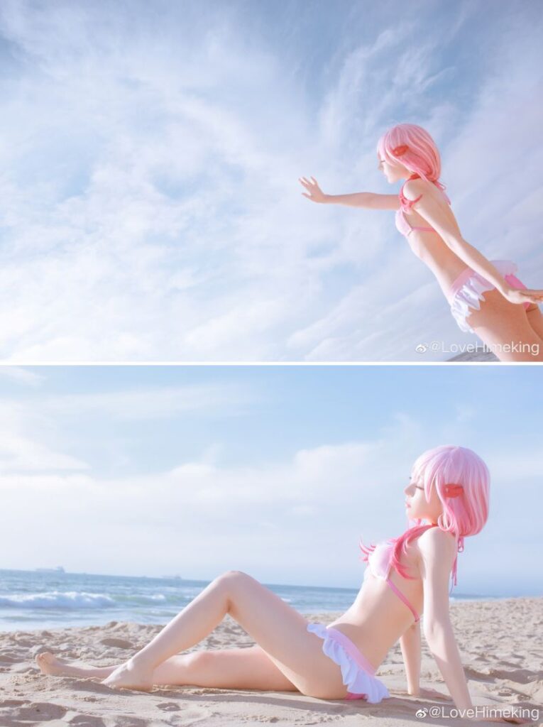ถึงเวลาออกเที่ยวทะเลสู้แดดไปกับ Inori จาก Guilty Crown