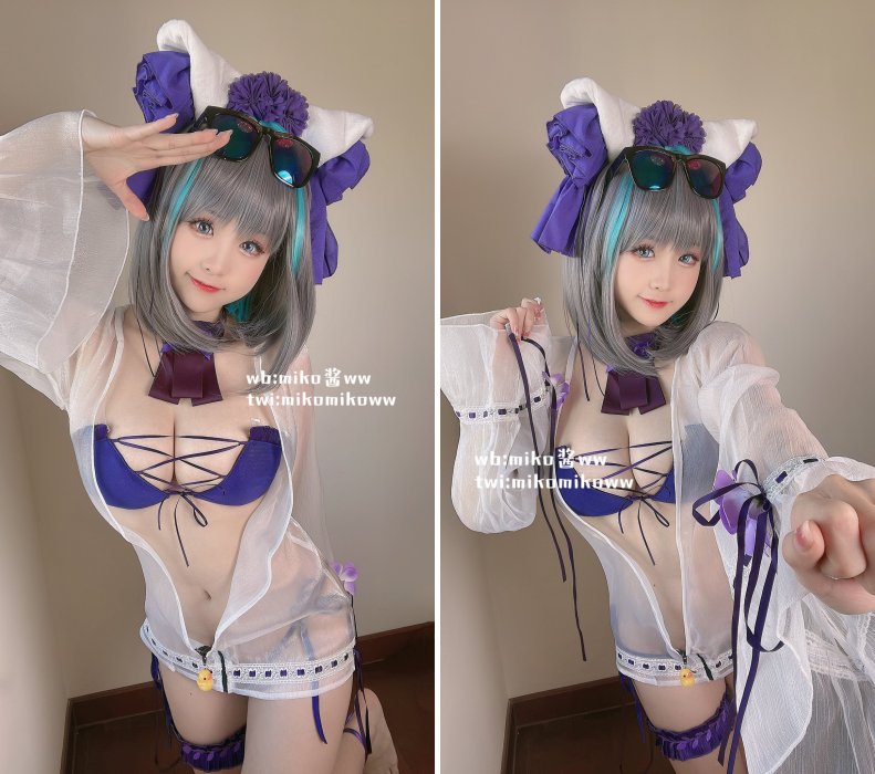 กลับมาแซ่บกันอีกครั้งกับคอสเพลย์ Cheshire จาก Azur Lane 3 กลับมาแซ่บกันอีกครั้งกับคอสเพลย์ Cheshire จาก Azur Lane