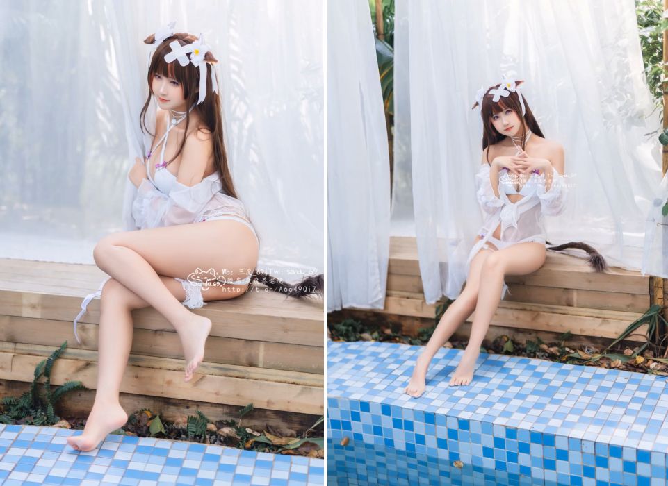 เชิญพบกับ Kashino จาก Azur Lane เวอร์ชั่นชุดว่ายน้ำสุดเซ็กซี่ 6 เชิญพบกับ Kashino จาก Azur Lane เวอร์ชั่นชุดว่ายน้ำสุดเซ็กซี่