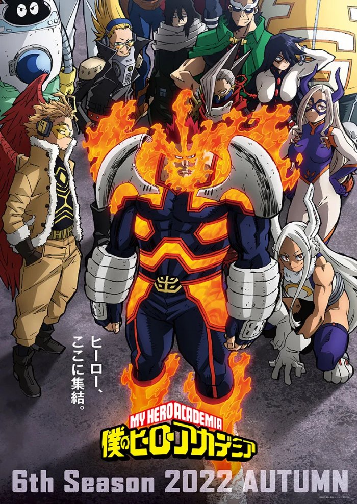 My Hero Academia ปล่อยภาพโปรโมตซีซั่น 6 แล้ว 2 My Hero Academia ปล่อยภาพโปรโมตซีซั่น 6 แล้ว