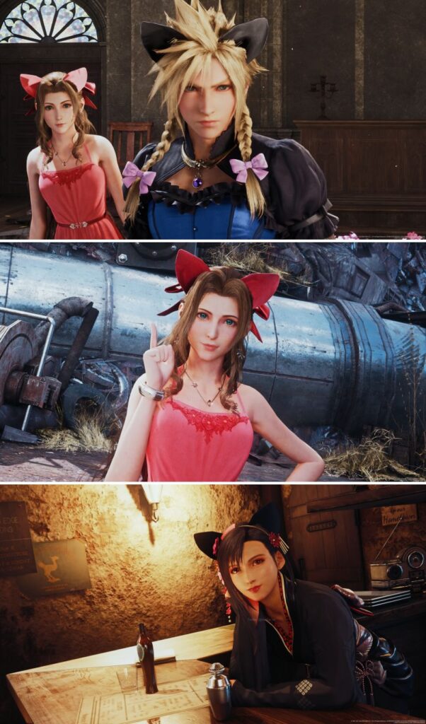 ม็อดที่จะพาตัวละครหลักจาก FFVIIR ใส่หูแมวสุดคาวาอี้ 2 ม็อดที่จะพาตัวละครหลักจาก FFVIIR ใส่หูแมวสุดคาวาอี้