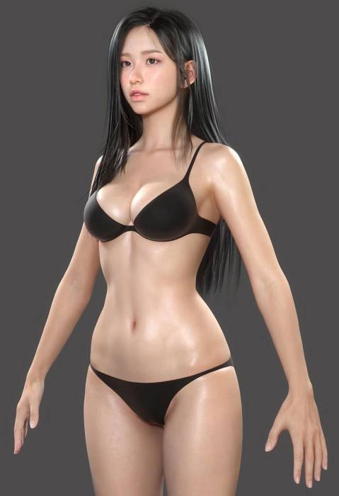 JiU ไอดอลสาวเสมือนจริงจากฝีมือนักออกแบบงาน 3D ชาวเกาหลีใต้ 6 JiU ไอดอลสาวเสมือนจริงจากฝีมือนักออกแบบงาน 3D ชาวเกาหลีใต้