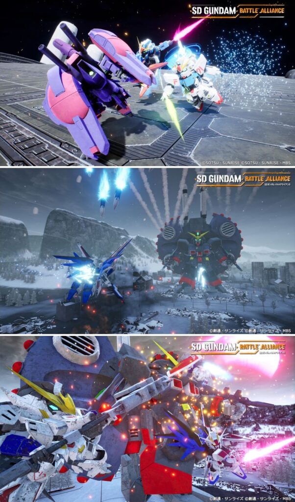 SD Gundam Battle Alliance เผยรายชื่อหุ่นและตัวละครชุดแรก