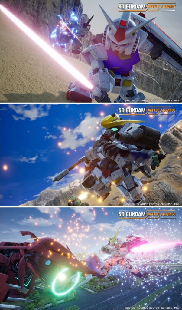SD Gundam Battle Alliance เผยรายชื่อหุ่นและตัวละครชุดแรก