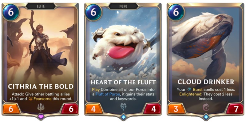 แนะนำการ์ดและศัพท์ที่ควรรู้ในเกม Legends of Runeterra 6 แนะนำการ์ดและศัพท์ที่ควรรู้ในเกม Legends of Runeterra