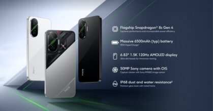 POCO วางจำหน่าย POCO F7 สมาร์ทโฟนพลังเหนือชั้นในดีไซน์ล้ำสมัย
