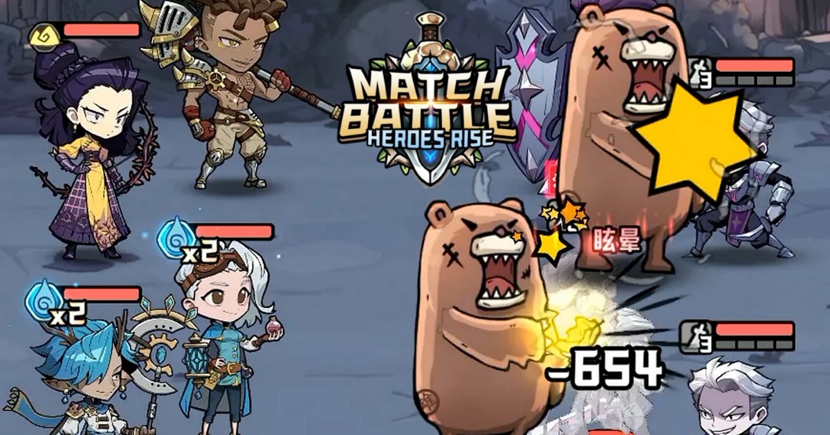 Match Battle:Heroes Rise เปิดให้ลงทะเบียนล่วงหน้าบนสโตร์ไทยแล้ว 1 Match Battle