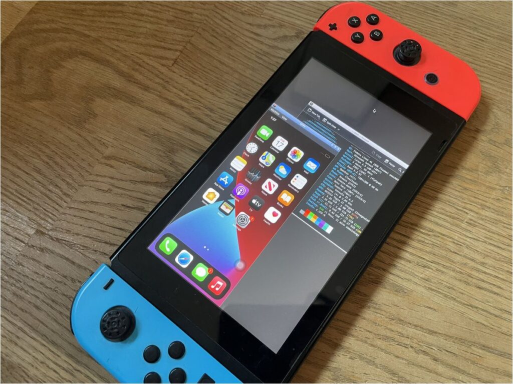 มีแฮกเกอร์ติดตั้ง iOS ลงบน Nintendo Switch 1 สำเร็จแล้ว 2 มีแฮกเกอร์ติดตั้ง iOS ลงบน Nintendo Switch 1 สำเร็จแล้ว