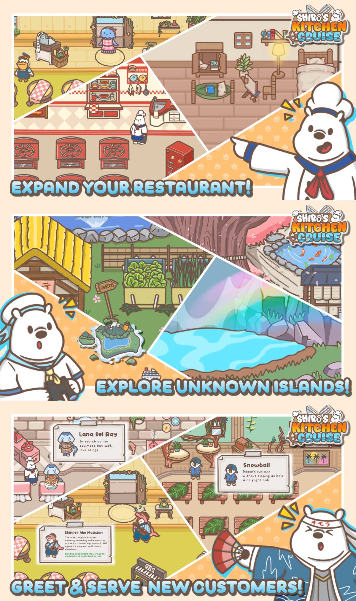 Shiro’s Kitchen Cruise เปิดให้บริการบนสโตร์ไทยแล้ว 5 Shiro’s Kitchen Cruise เปิดให้บริการบนสโตร์ไทยแล้ว