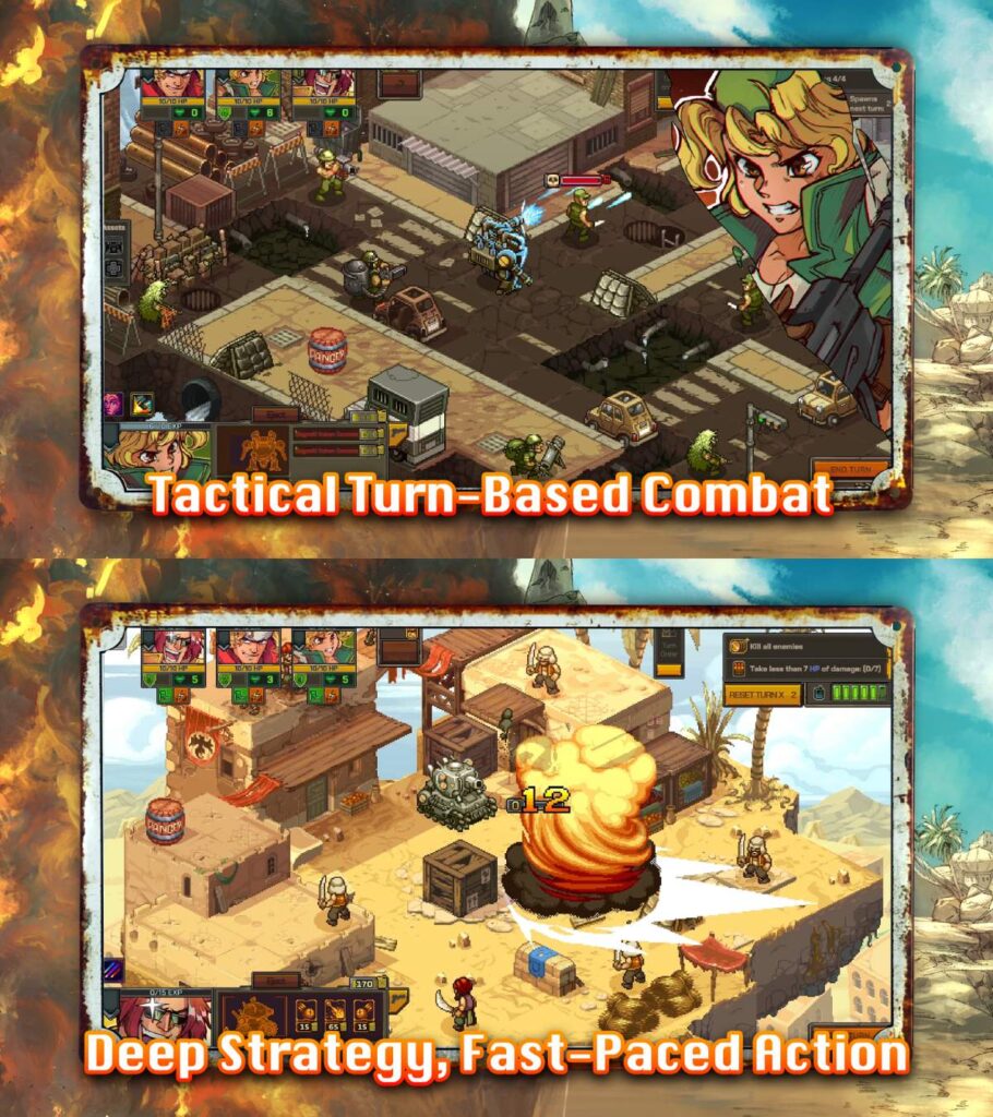 Metal Slug Tactics เปิดลงทะเบียนเวอร์ชันมือถือในสโตร์ไทยแล้ว