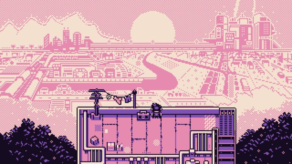 Petal Runner เกม RPG ธีมไซเบอร์พังก์ในกราฟิกแบบ 8-bit สไตล์เกมบอย 3 Petal Runner เกม RPG ธีมไซเบอร์พังก์ในกราฟิกแบบ 8-bit สไตล์เกมบอย