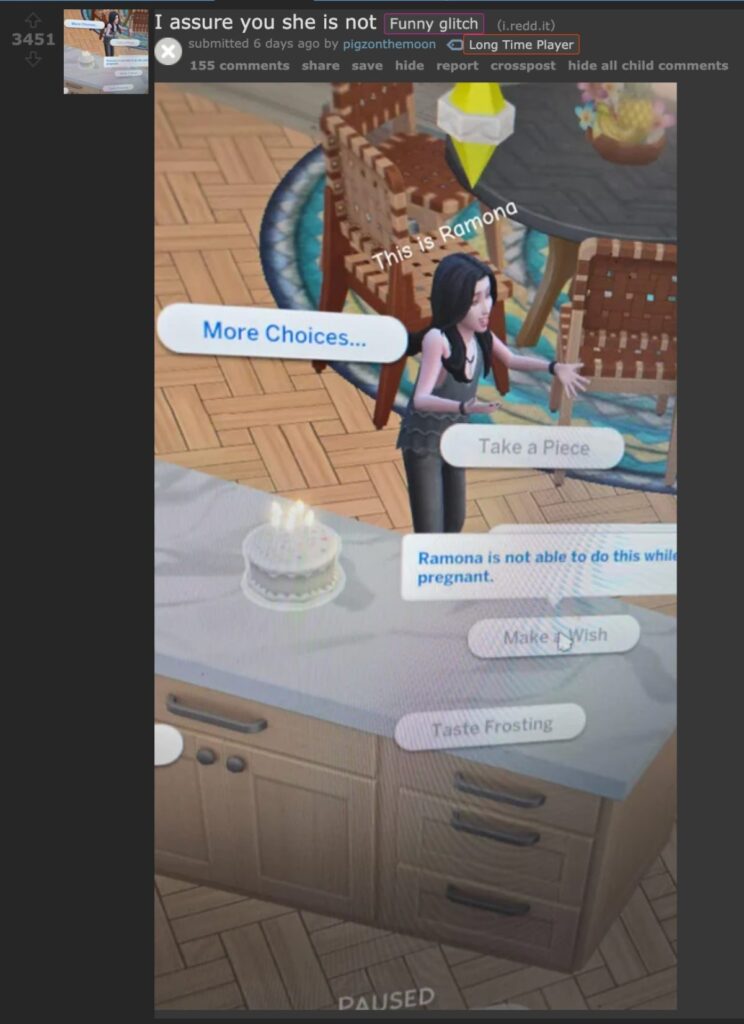 บั๊คใหม่ The Sims 4 สุดแปลก ทำชาวซิมส์ท้องทั้งเมือง ผู้ชายก็ไม่เว้น! 2 บั๊คใหม่ The Sims 4 สุดแปลก ทำชาวซิมส์ท้องทั้งเมือง ผู้ชายก็ไม่เว้น!