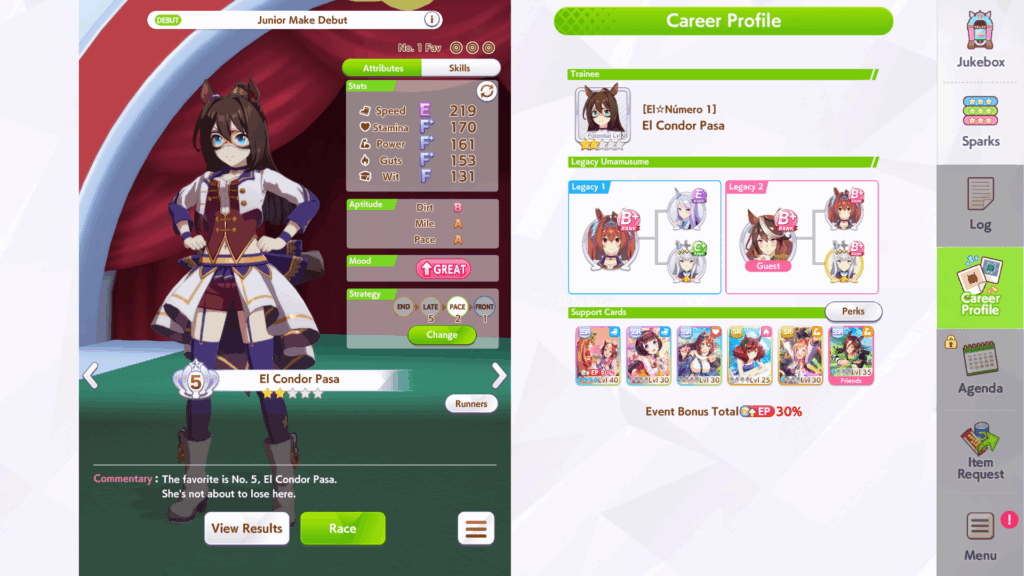 6 วิธีปั้นสาวม้าให้ชนะการแข่งในเกม Umamusume: Pretty Derby 9 6 วิธีปั้นสาวม้าให้ชนะการแข่งในเกม Umamusume: Pretty Derby