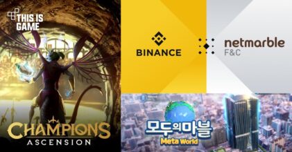 Binance และ Netmarble F&C จับมือสร้างเกม P2E และ NFT Ecosystem