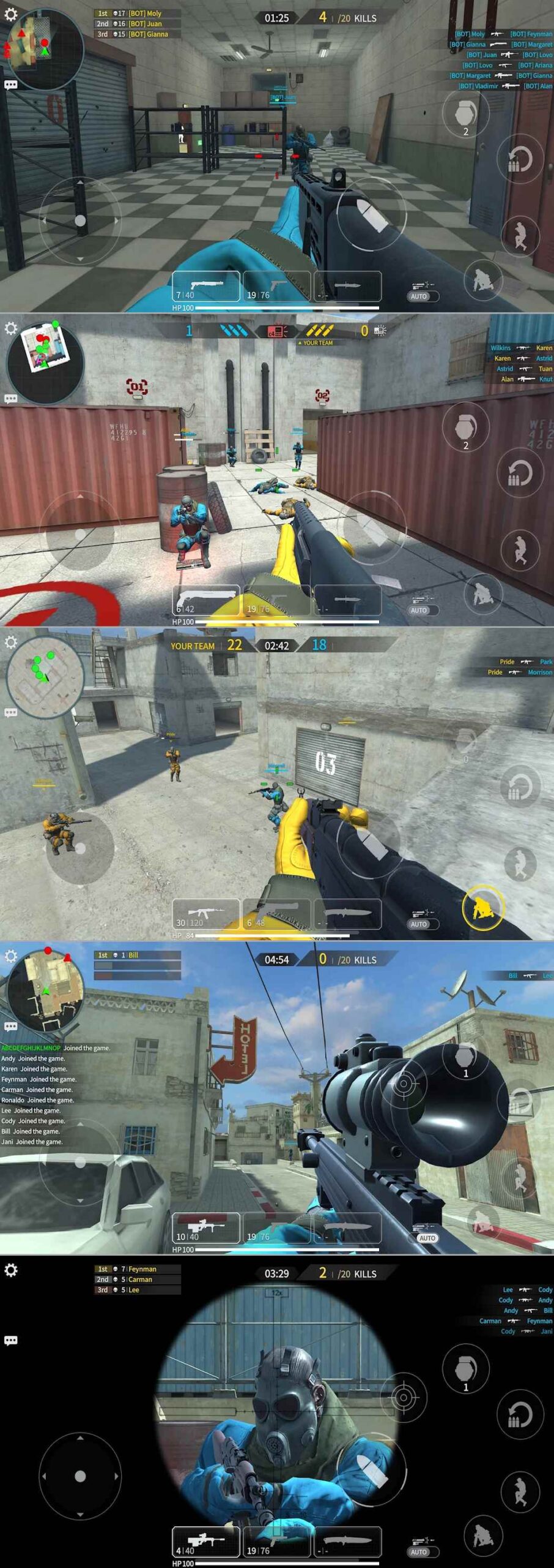 Gunfight King เปิดให้ลงทะเบียนล่วงหน้าทั้ง iOS/Android 5 Gunfight King