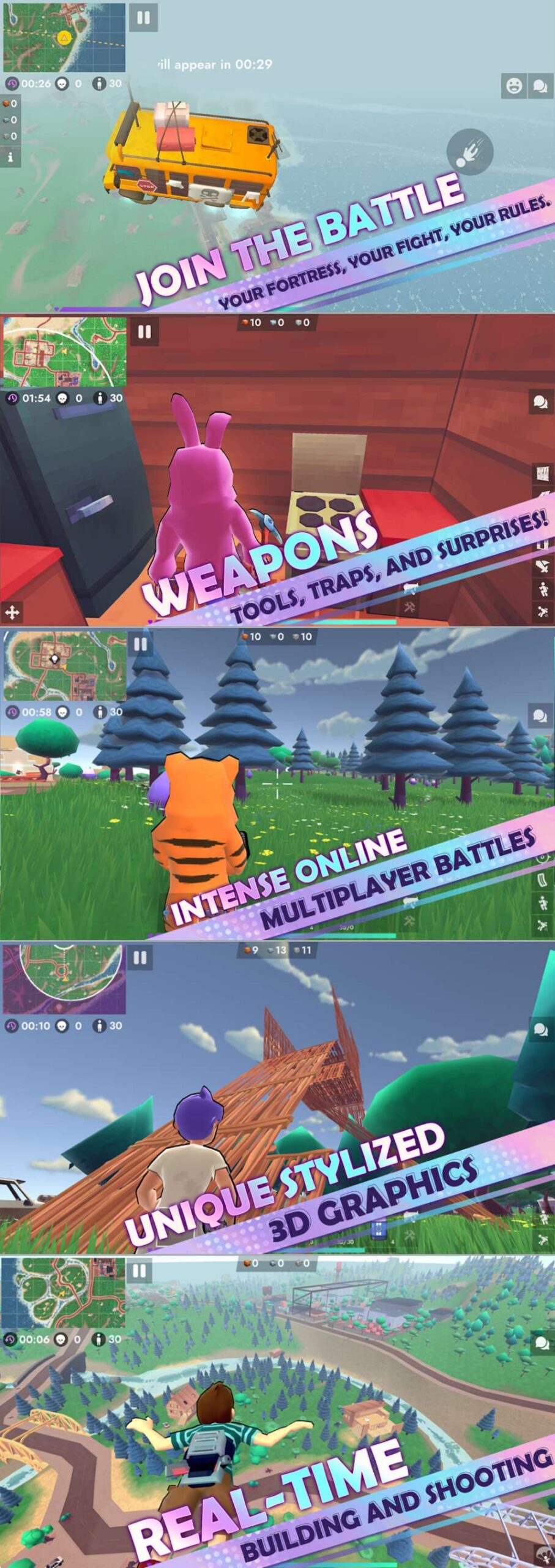 Fortzone Battle Royale เปิดให้บริการบนสโตร์ไทยแล้ว 4 Fortzone