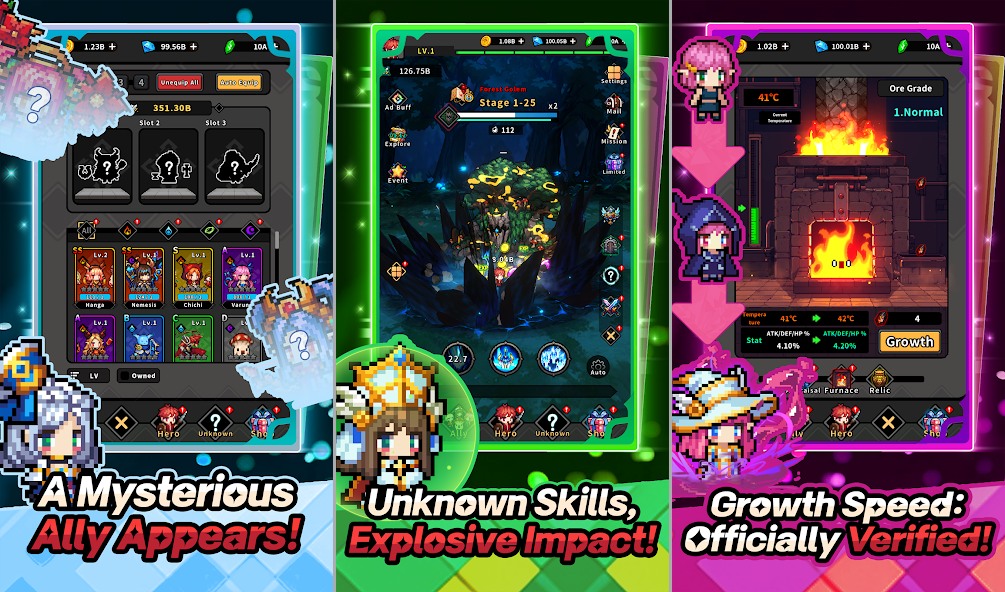 Hidden Heroes: Fortune Dungeon เปิดให้บริการบนสโตร์ไทยแล้ว 4 Hidden Heroes